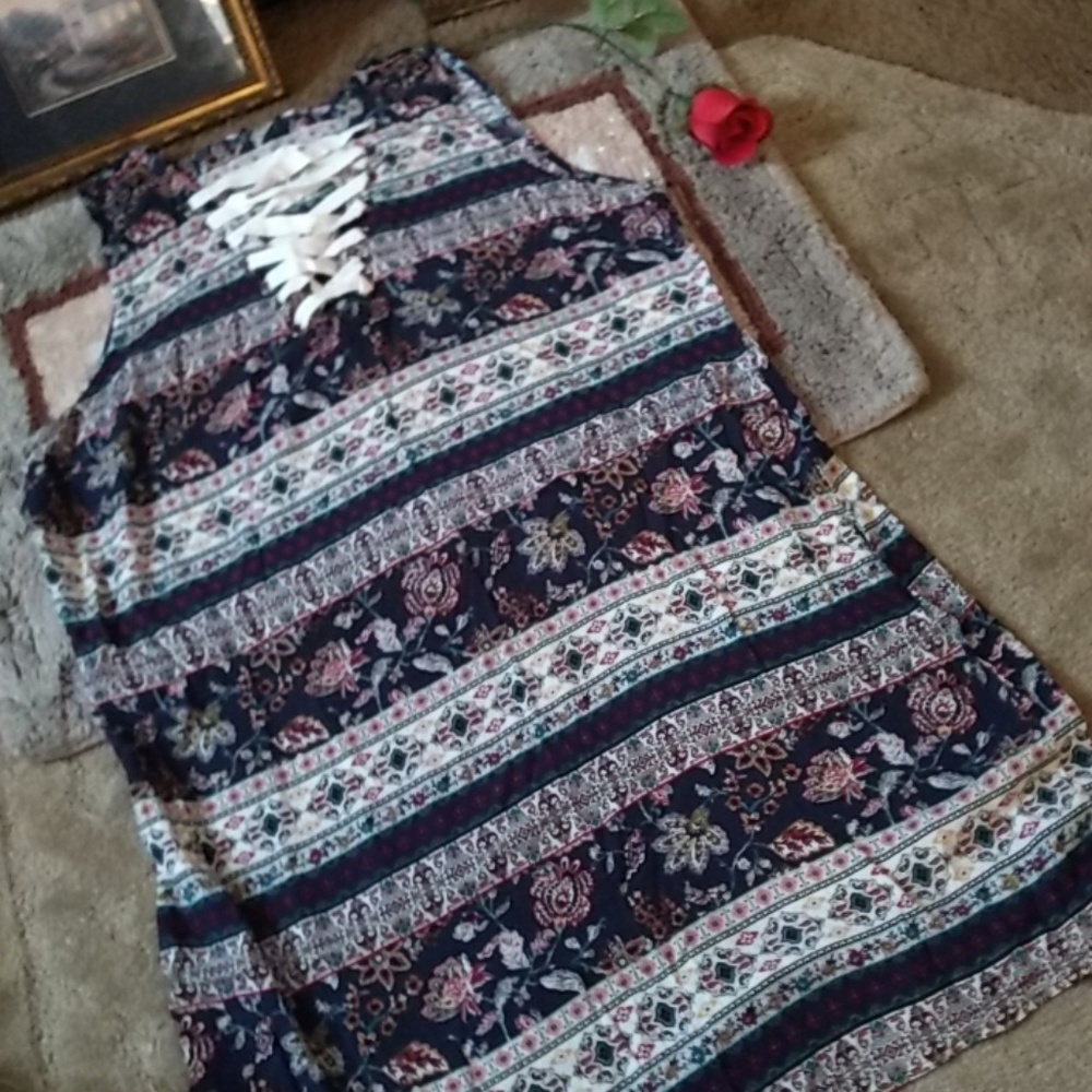 Angela + BoHo dress. Nwt